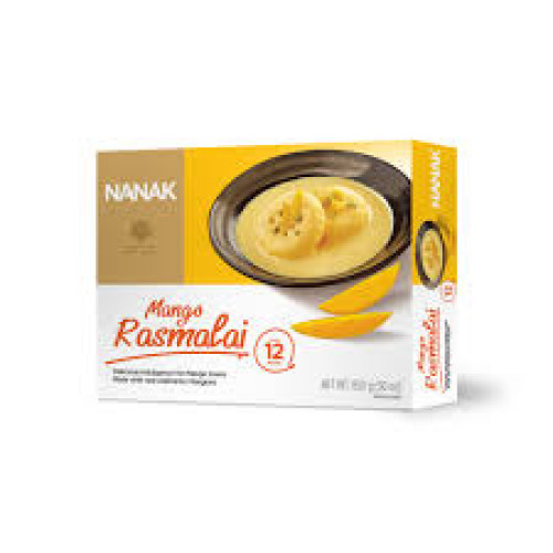 Nanak Mango Rasmalai 12 pcs