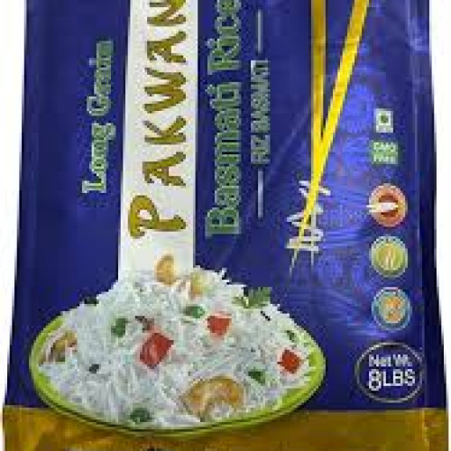 Pakwan Basmati Rice 8 lb